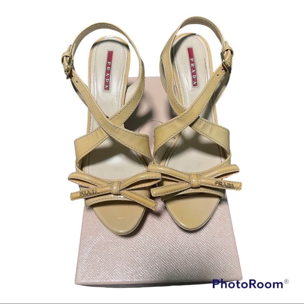 Prada heels, size 37.5 for US size its size 7, comfortable and look amazing on - Picture 1 of 5